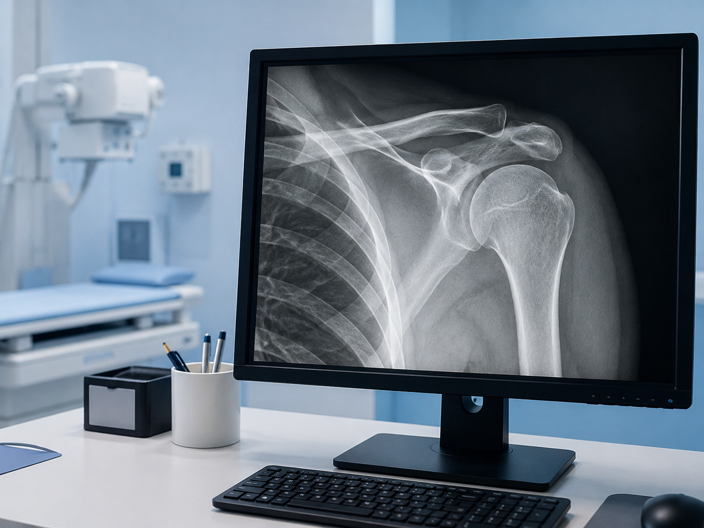 Shoulder x-ray example