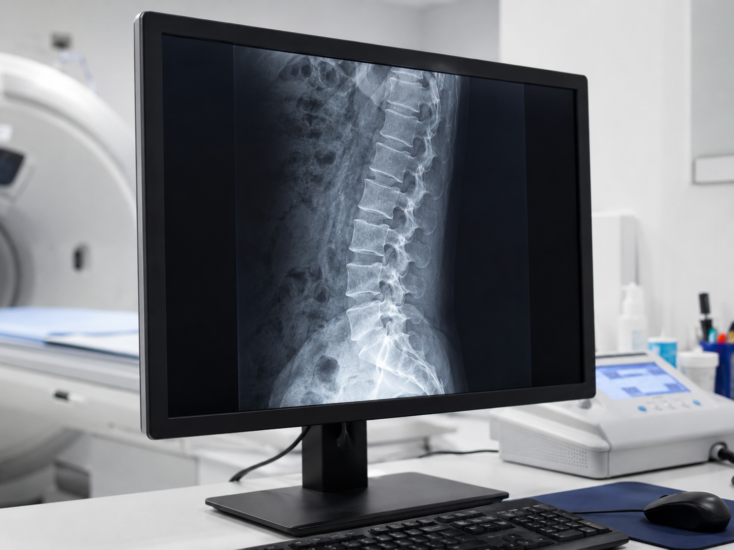 Spine x-ray example