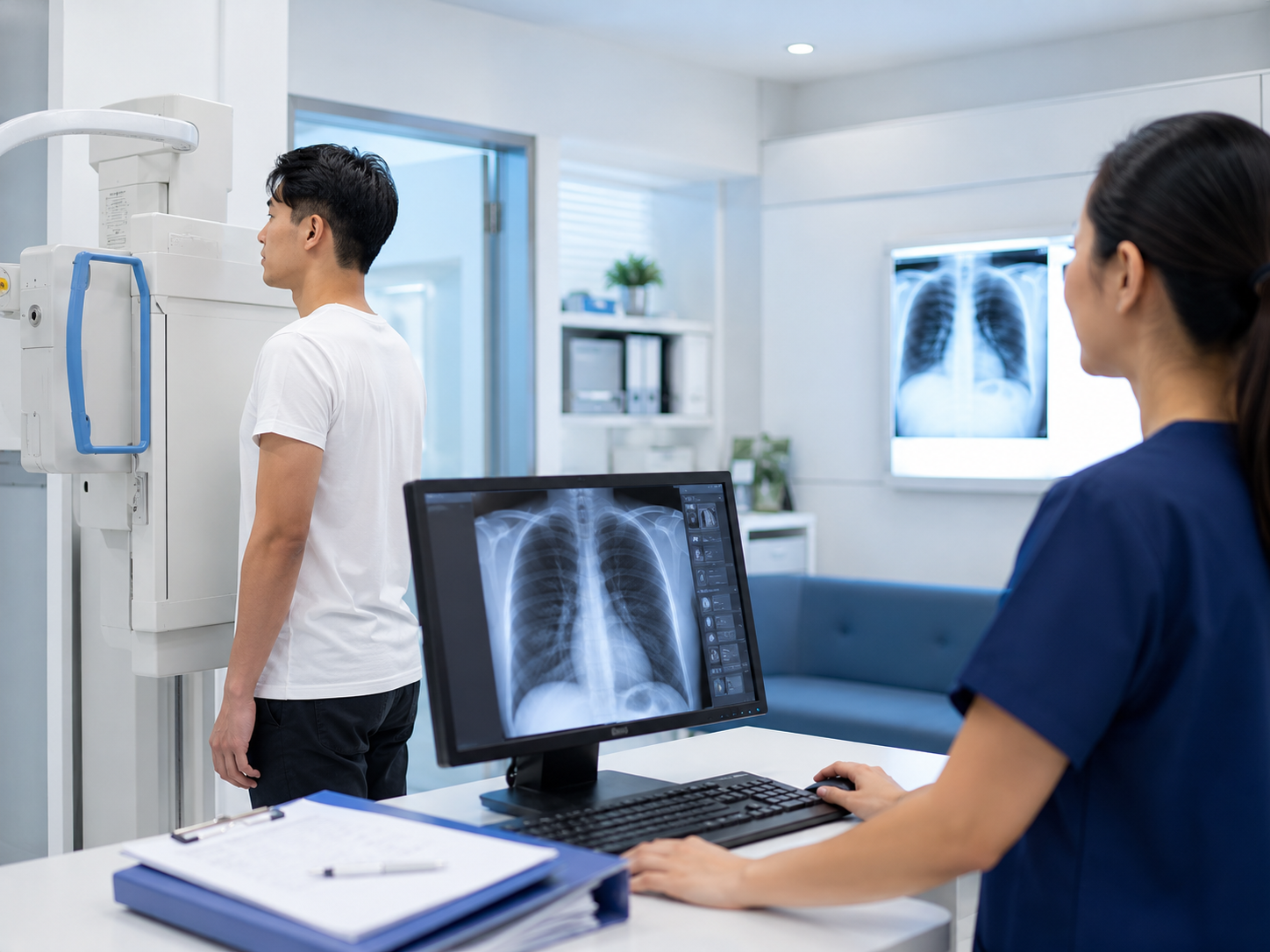 Immigration and emigration x-ray service