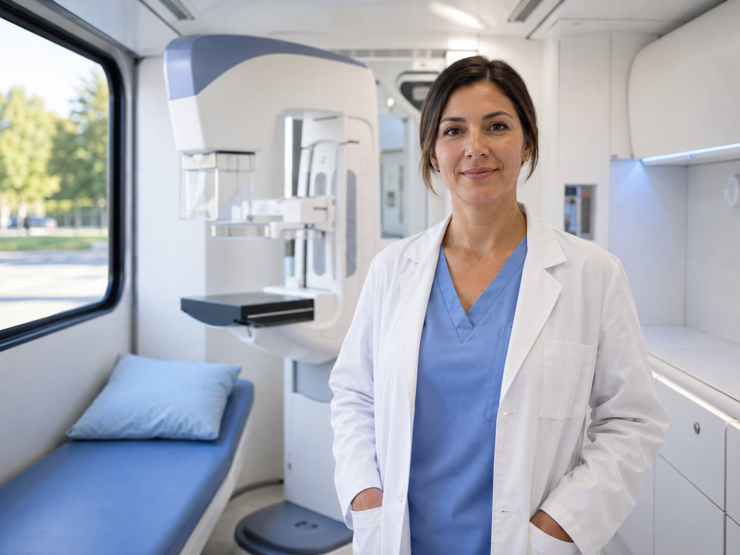 Mobile mammogram service